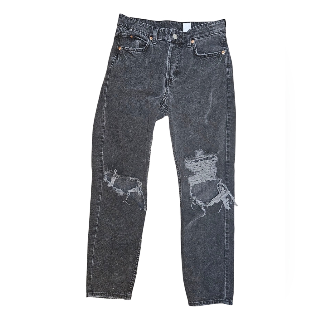 Boyfriend Ripped Skinny Jeans